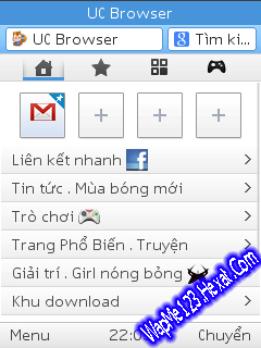 WapMe123.Hexat.Com - UC Browser 9.3 Beta Mod Copy 32.000 Kí Tự, Màu Thanh Lực, 3 Nền UCWEB, Duy Trì Kết Nối WapMe123.Hexat.Com - UC Browser 9.3 Beta Mod Copy 32.000 Kí Tự, Màu Thanh Lực, 3 Nền UCWEB, Duy Trì Kết Nối